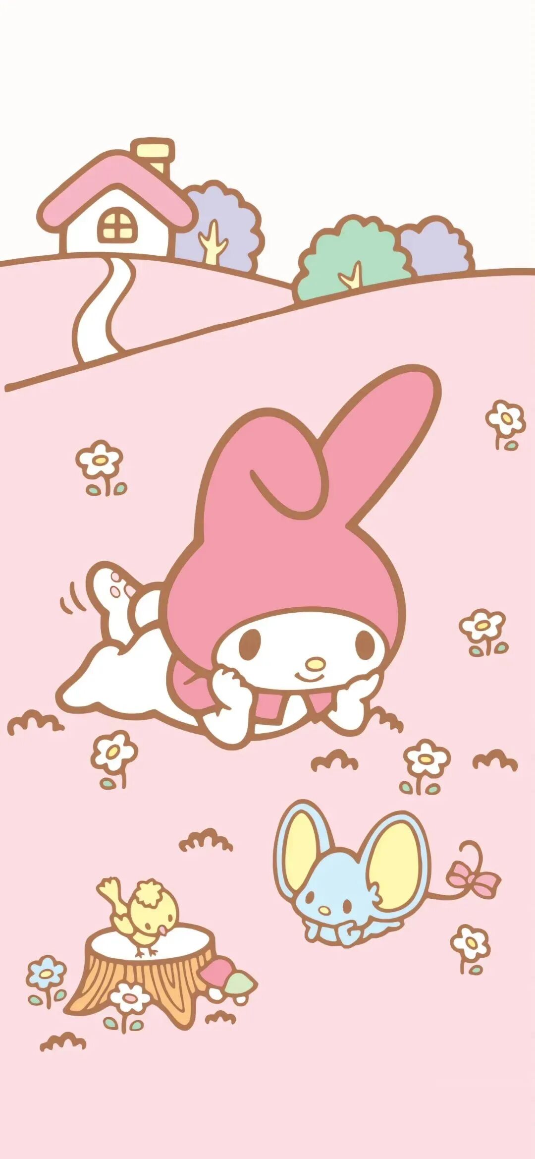 可爱三丽鸥美乐蒂卡通壁纸
