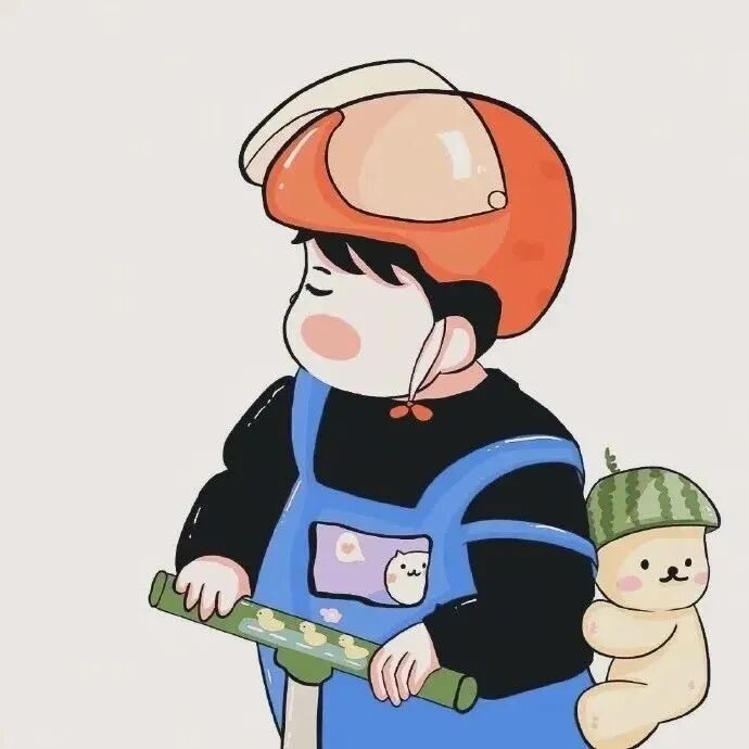 dancheqinglva1骑单车卡通情侣头像