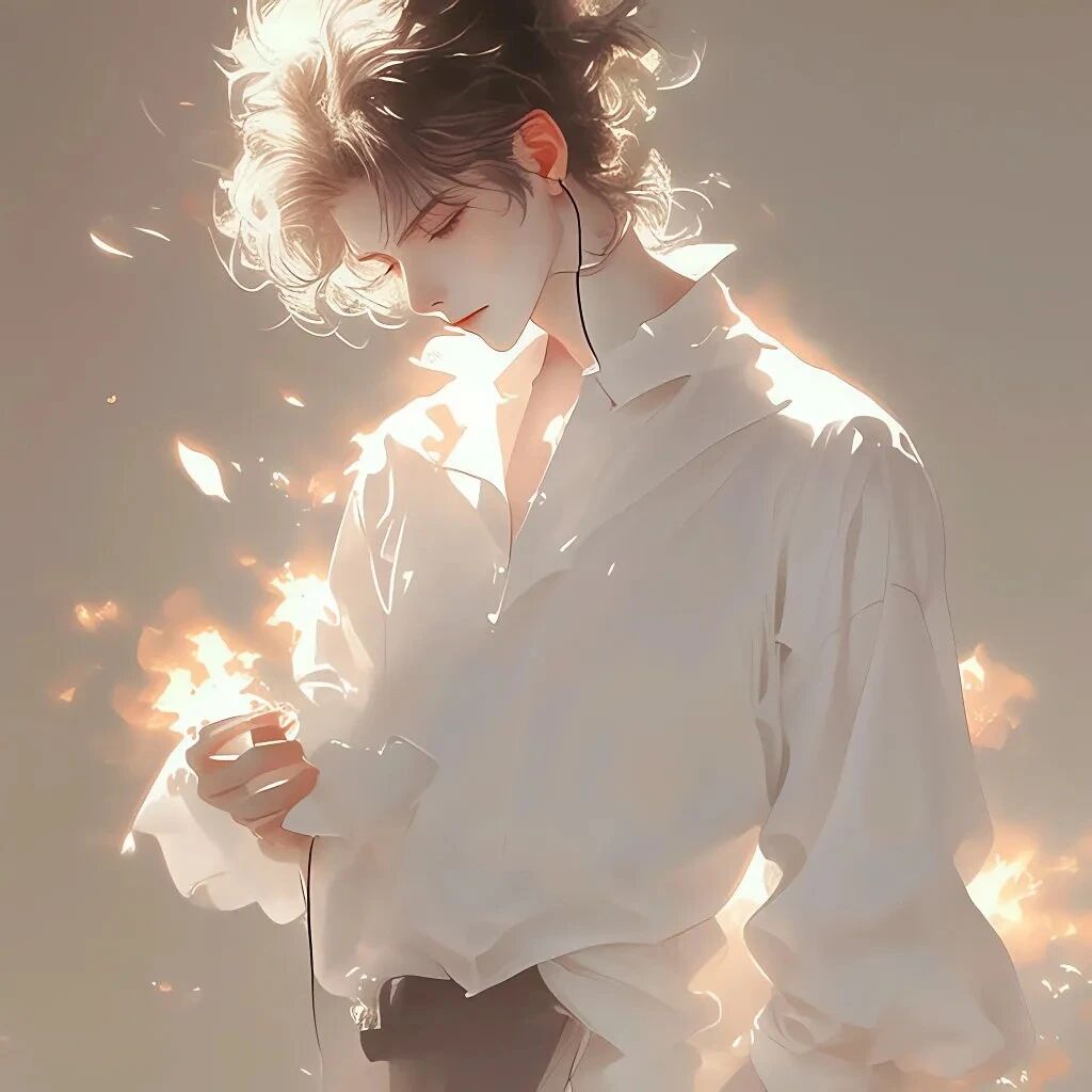 温柔动漫头像男