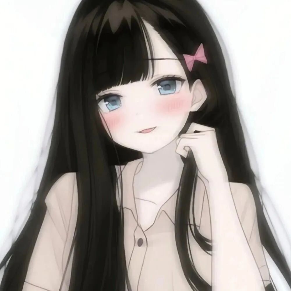 朦胧感甜妹动漫头像女