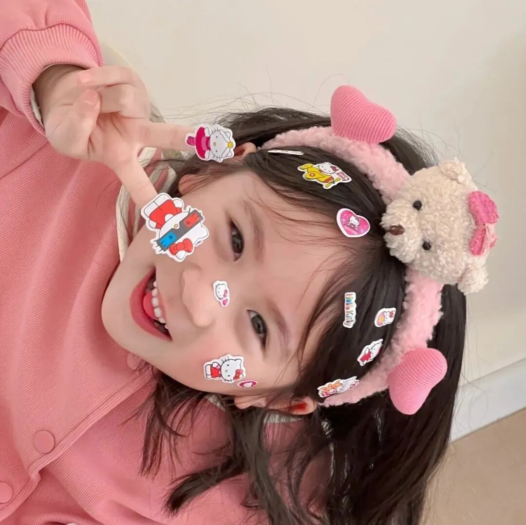 可爱小女孩萌娃头像
