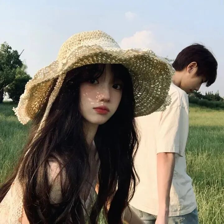 xqingxintrgbfalianren小清新真人情侣头像