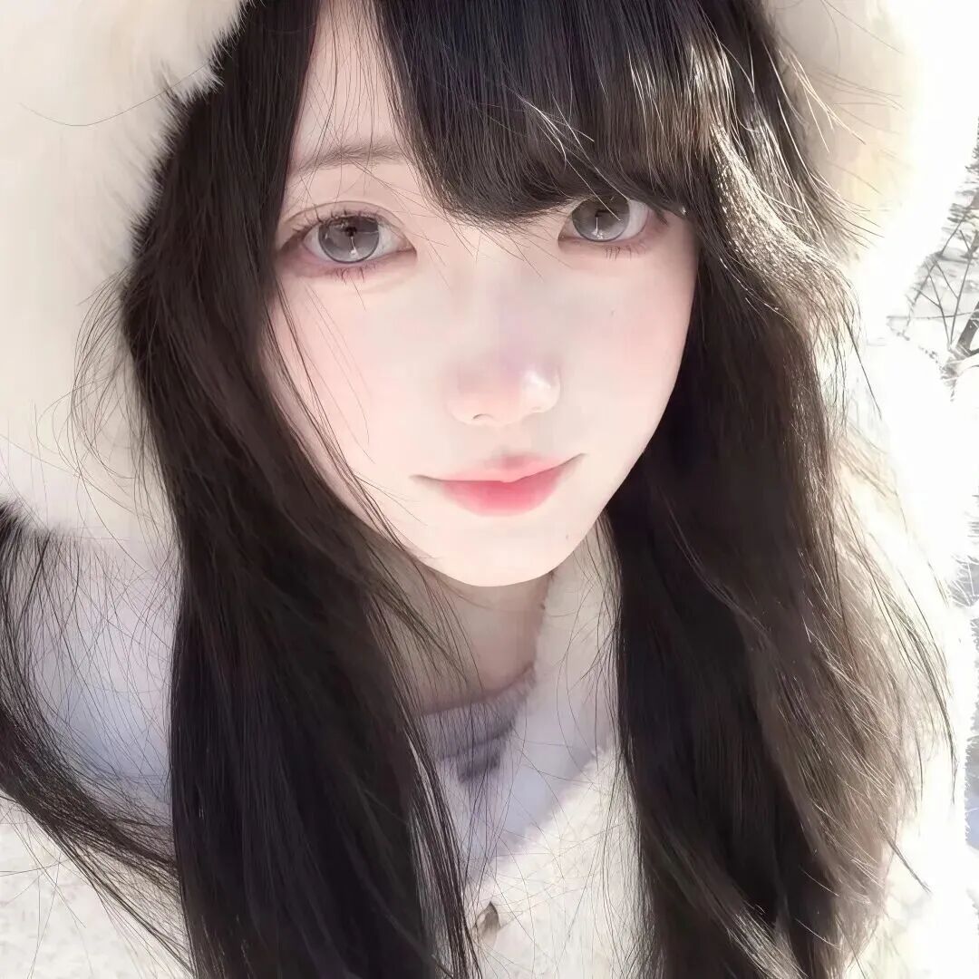 冬天甜妹女生头像