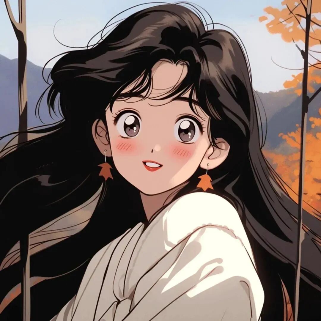 秋天动漫头像女