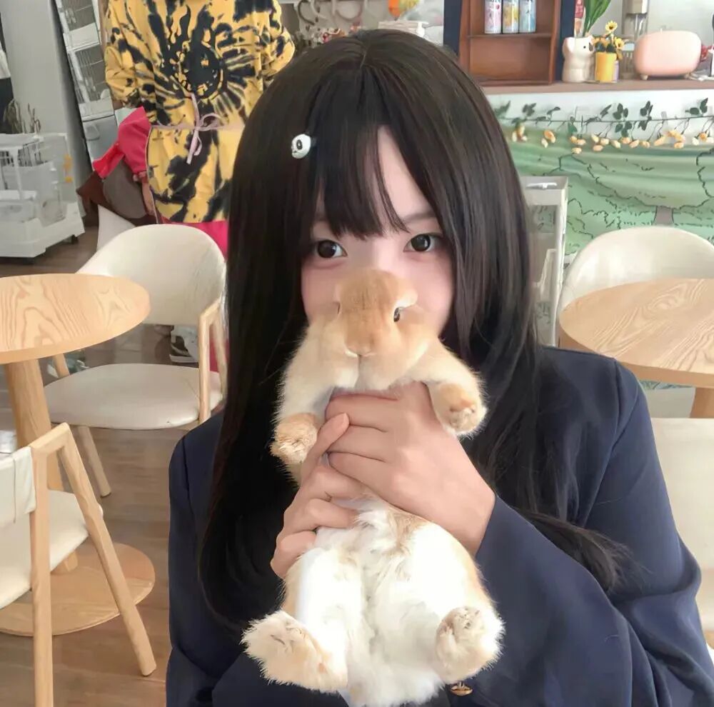 学院风甜妹女生头像
