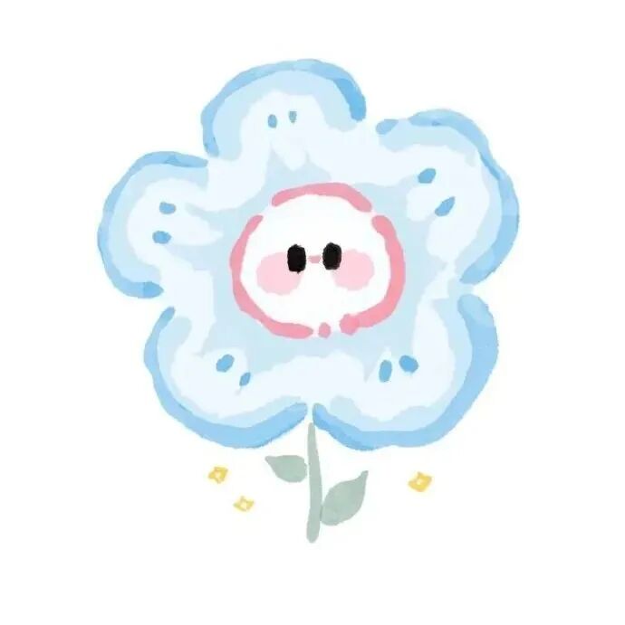 xiankeahgfagjddazi可爱花朵六人闺蜜头像卡通闺蜜头像