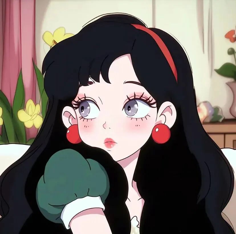 复古动漫头像女