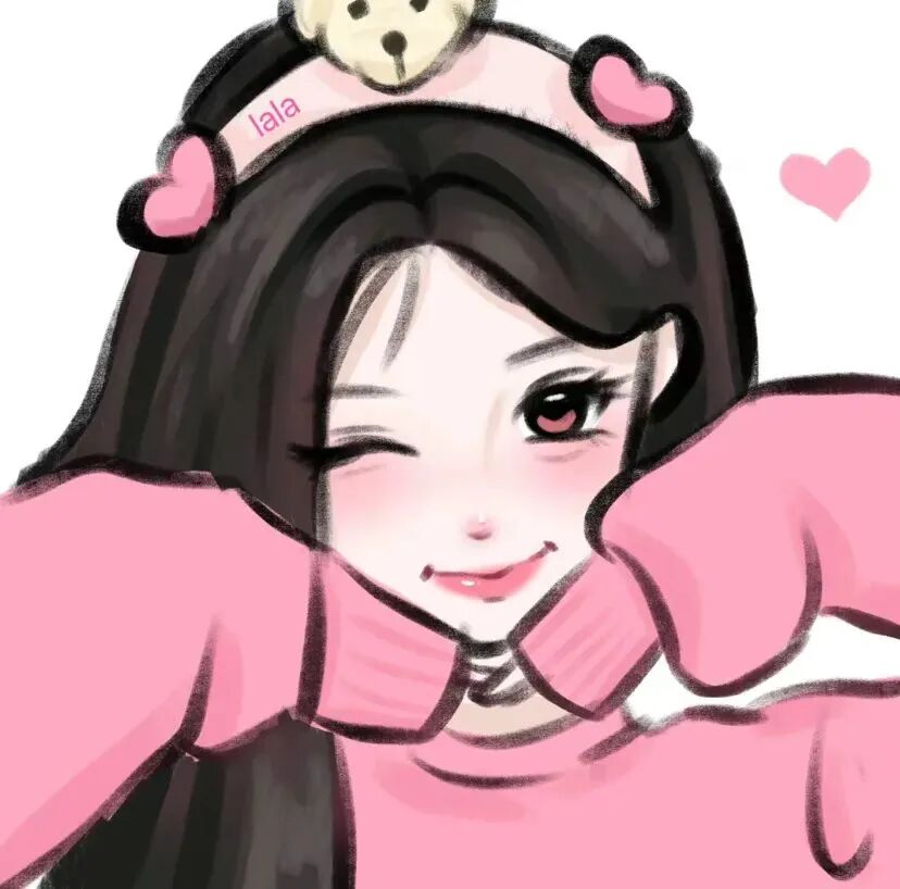 甜妹手绘动漫头像女