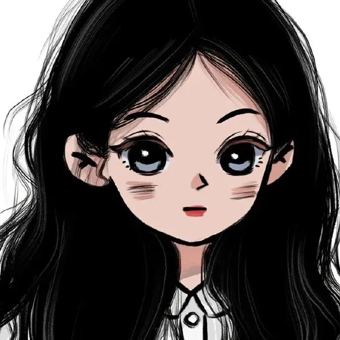 手绘动漫头像女