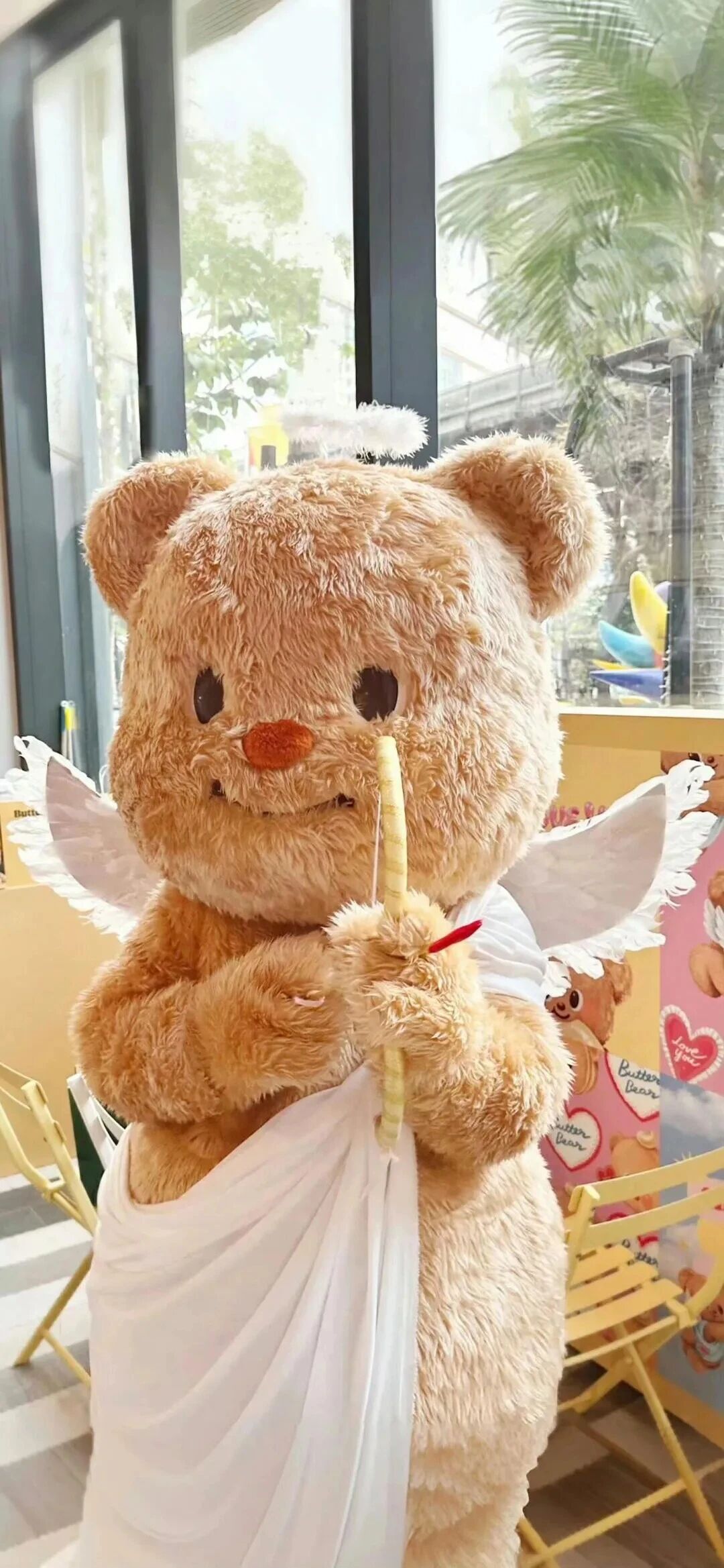 可爱黄油小熊壁纸