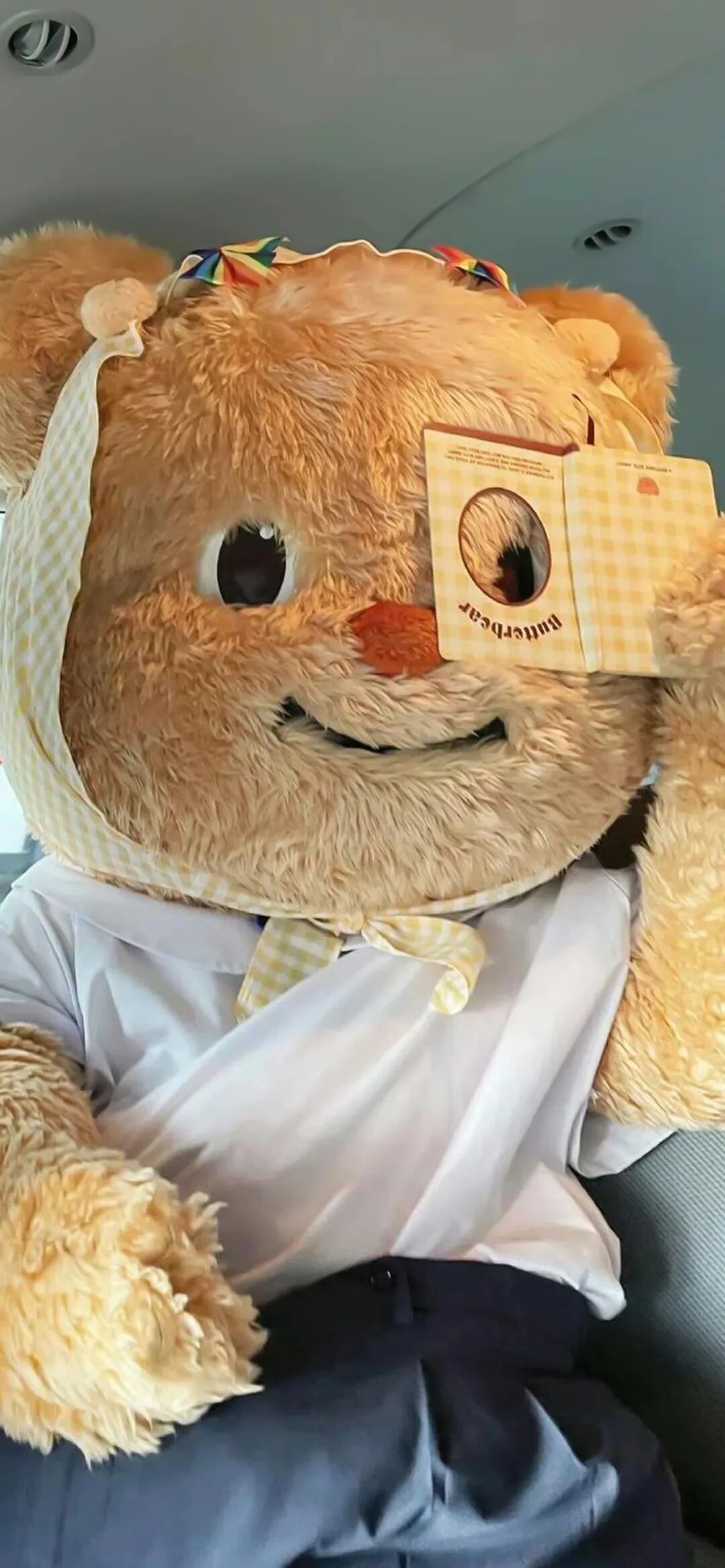 可爱黄油小熊壁纸