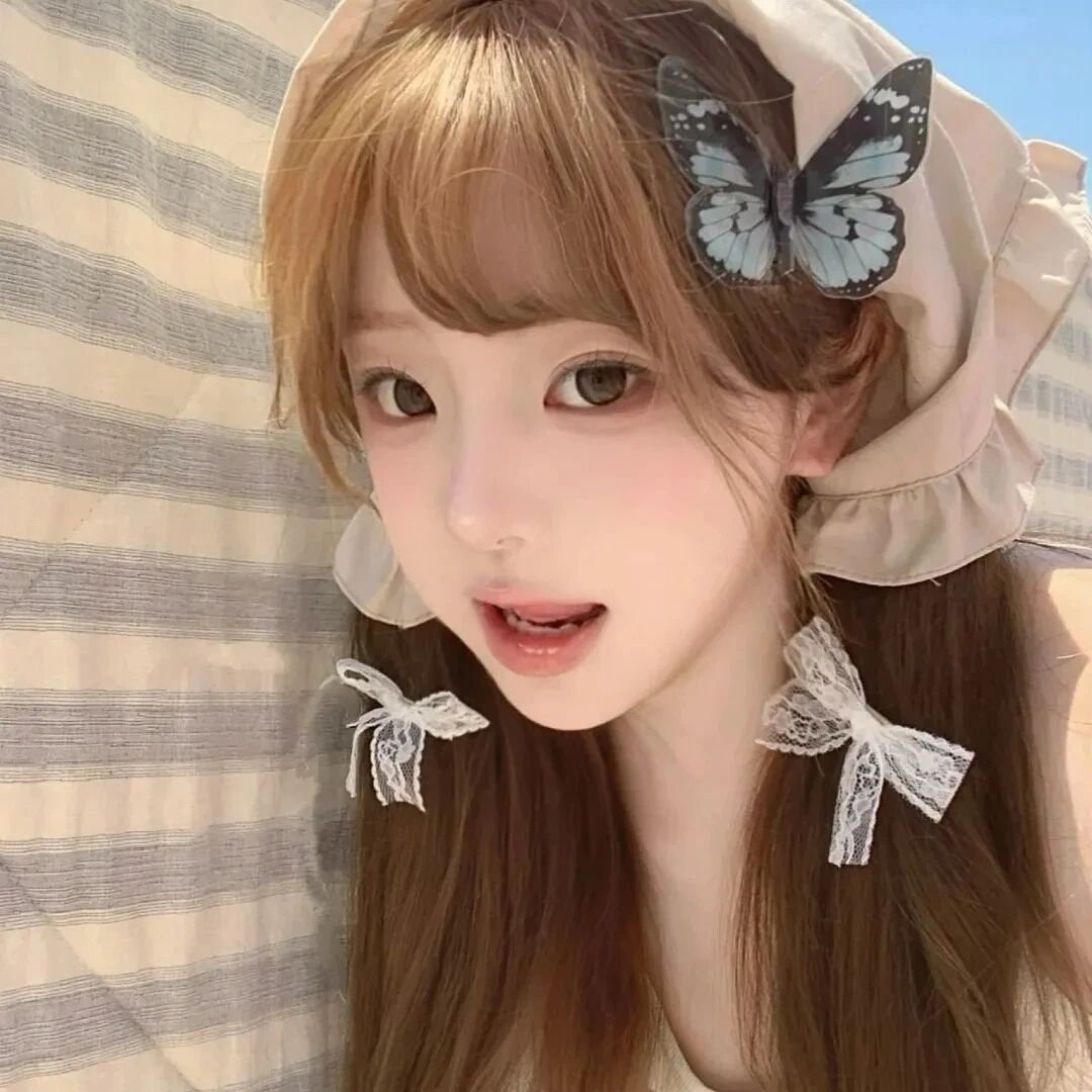 蝴蝶甜妹女生头像