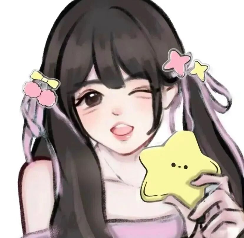 甜妹手绘动漫头像女