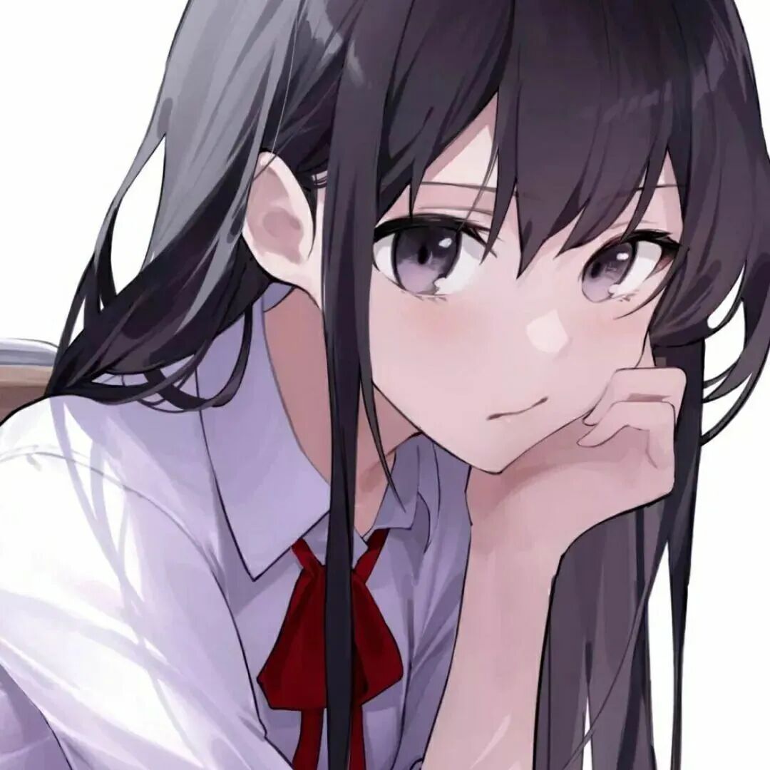 学院风动漫头像女
