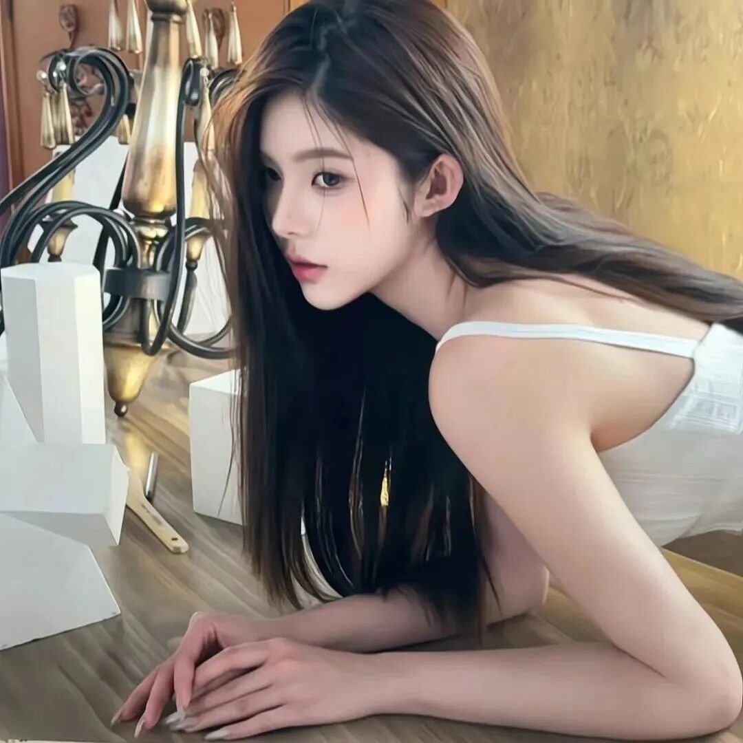 温柔侧脸女生头像