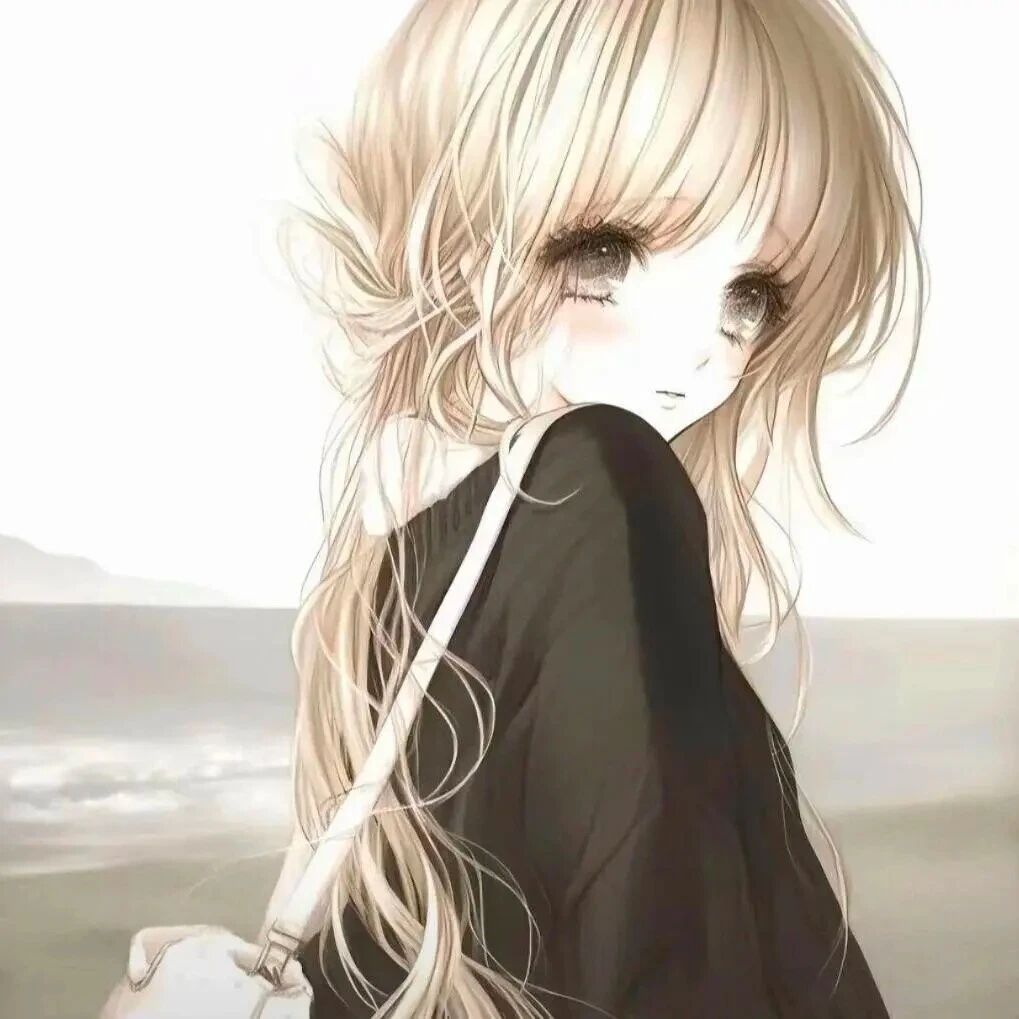 古早感动漫头像女