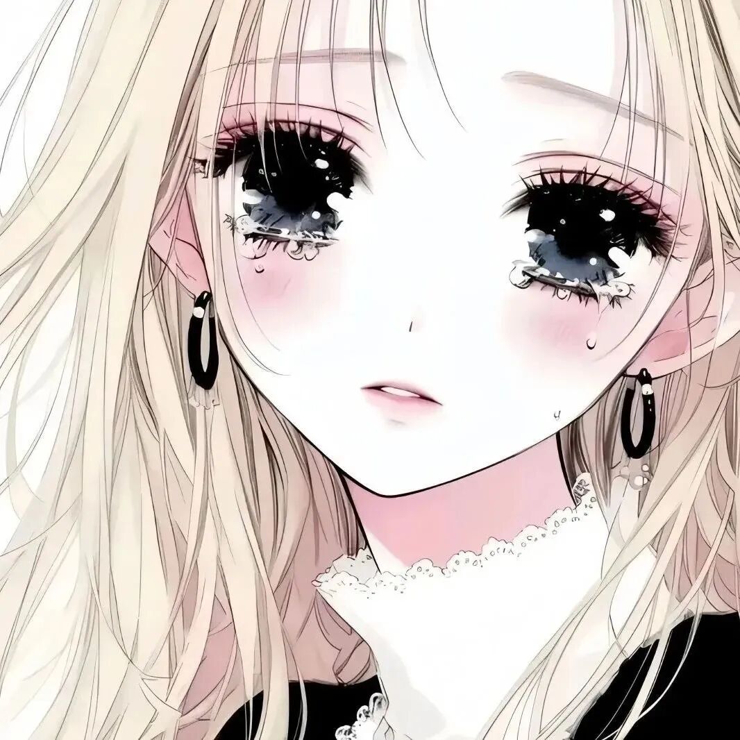 古早感动漫头像女