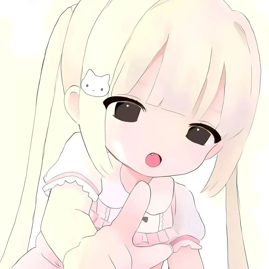 呆萌动漫头像女