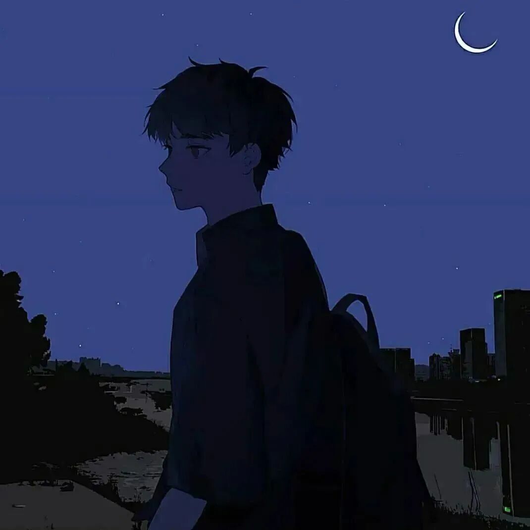 自由感动漫头像男