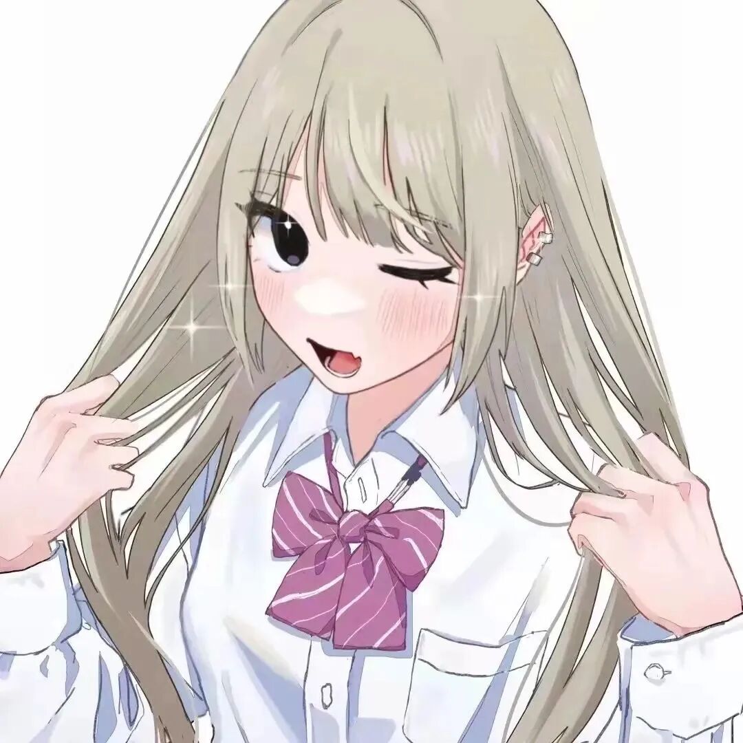 呆萌动漫头像女