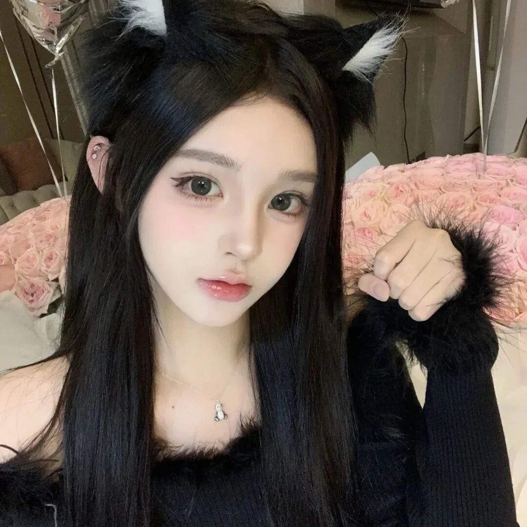 耳朵甜妹女生头像