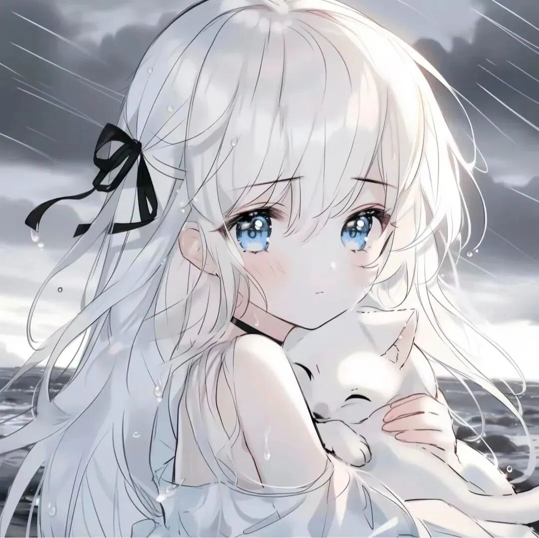 伤感动漫头像女
