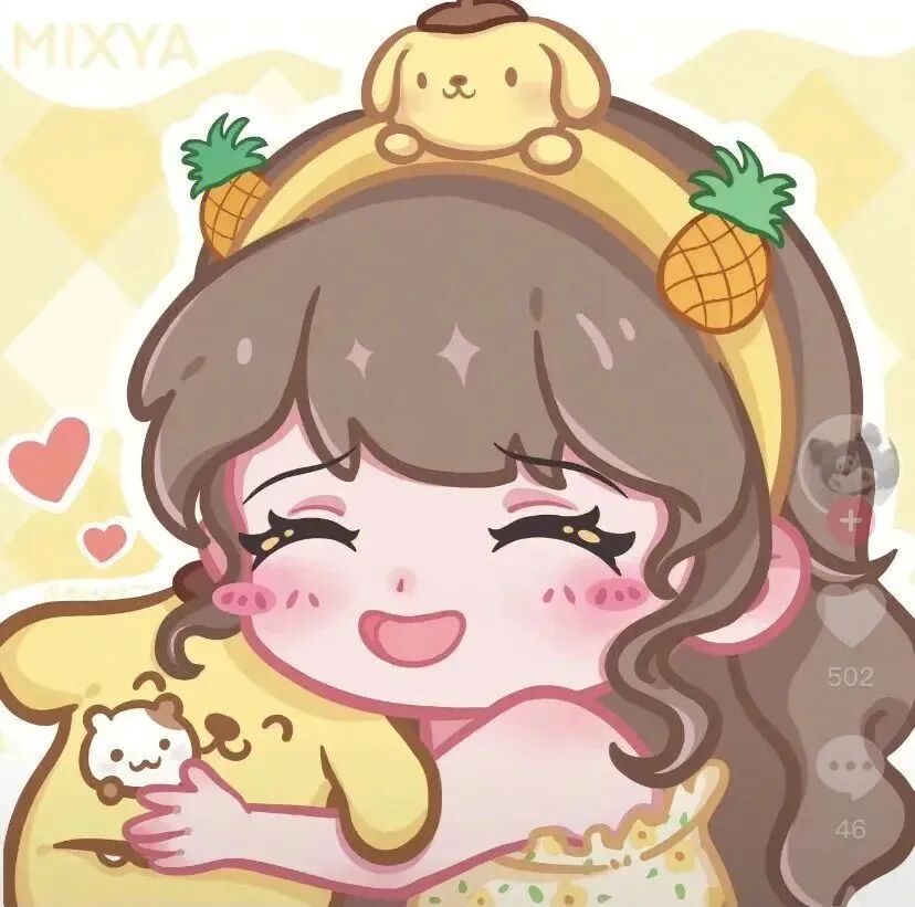 闺蜜头像 闺蜜 动漫闺蜜头像  四人闺蜜 四人闺蜜头像 可爱 可爱头像