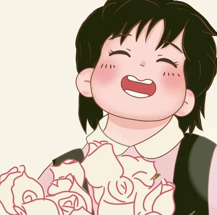 xhuahgxiaopaituo鲜花手绘情侣头像