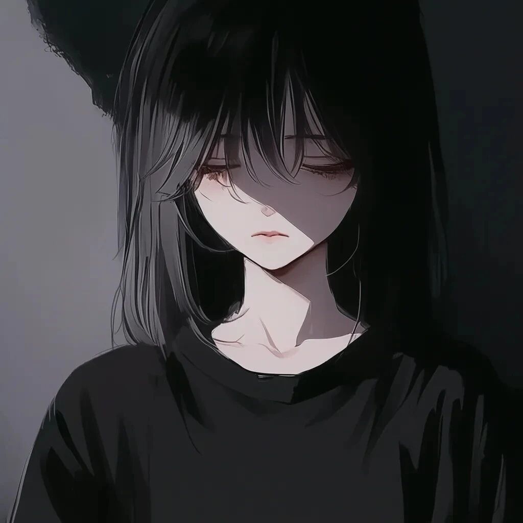 伤感动漫头像女