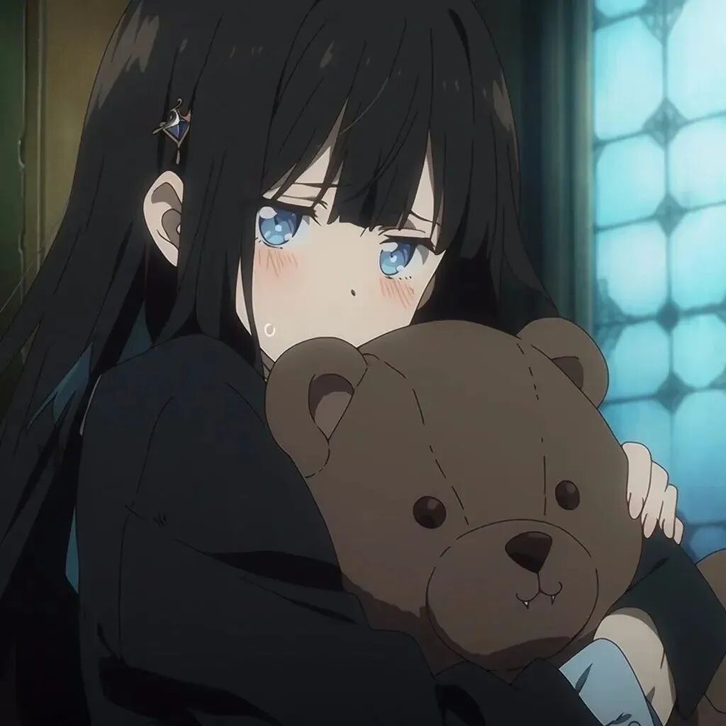 伤感动漫头像女