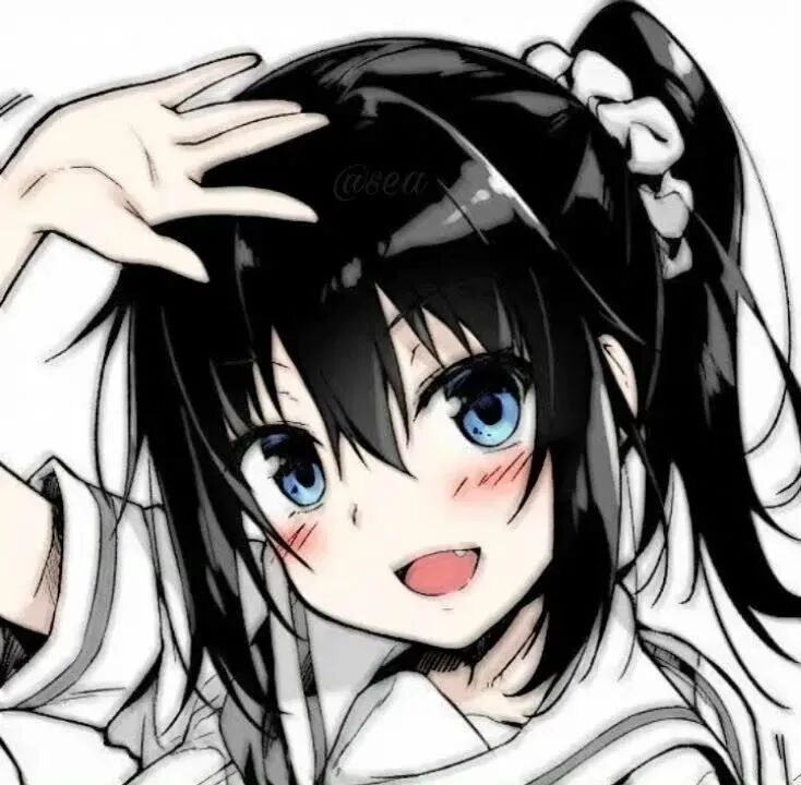 动漫头像  动漫女 动漫女头  黑白 黑白动漫头像 黑白动漫女 动漫头像女