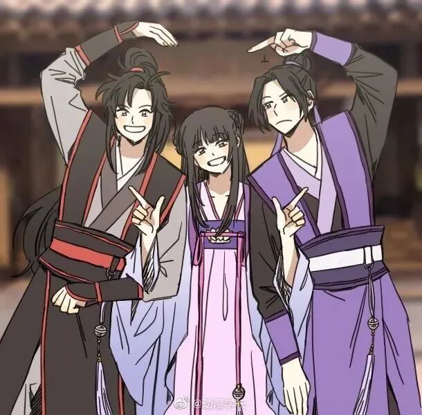 动漫头像  魔道祖师 魔道祖师头像