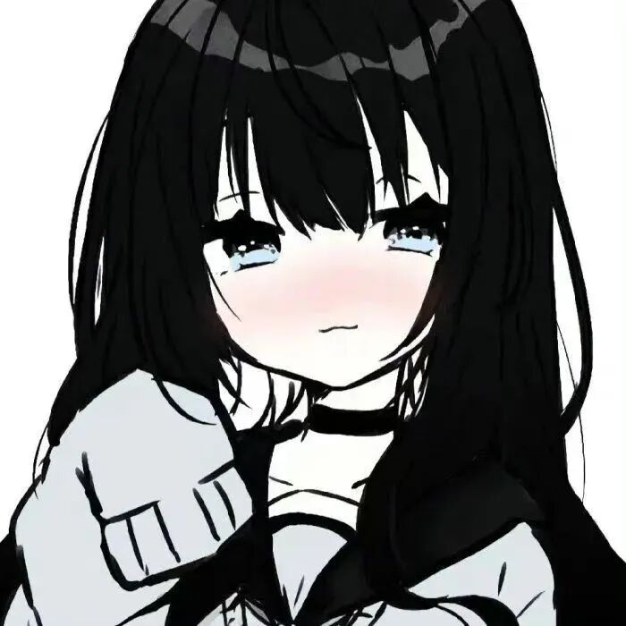 动漫头像  动漫女 动漫女头  黑白 黑白动漫头像 黑白动漫女 动漫头像女