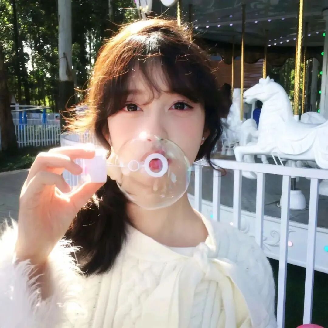 氛围感泡泡小众女生头像