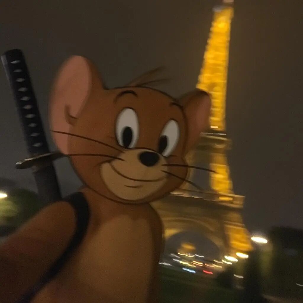 可爱猫和老鼠杰瑞卡通头像