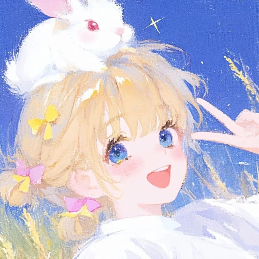siengouqnsiduouyengduiyou四人闺蜜头像插画闺蜜头像
