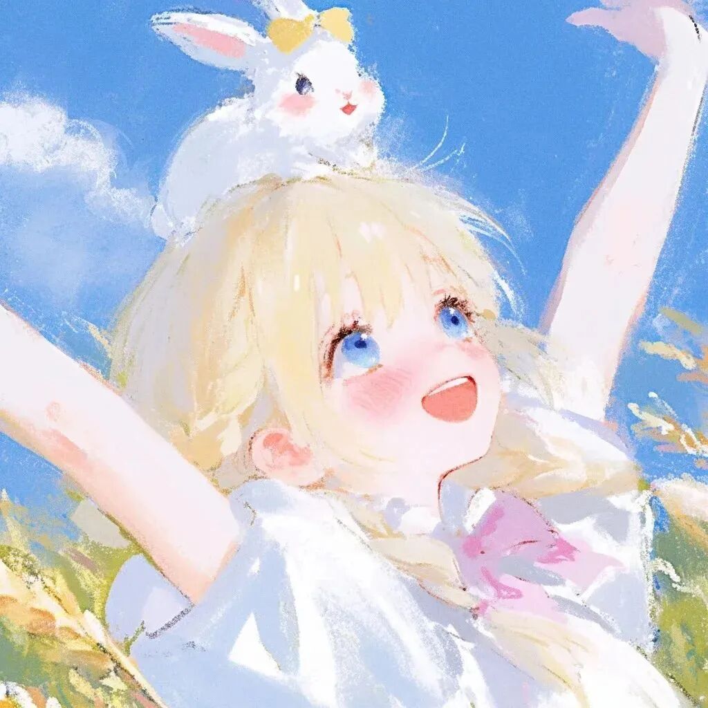 siengouqnsiduouyengduiyou四人闺蜜头像插画闺蜜头像