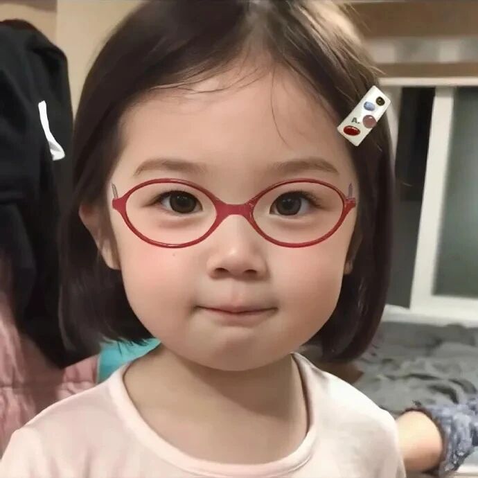 金雪小女孩萌娃头像