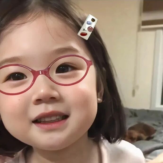 金雪小女孩萌娃头像