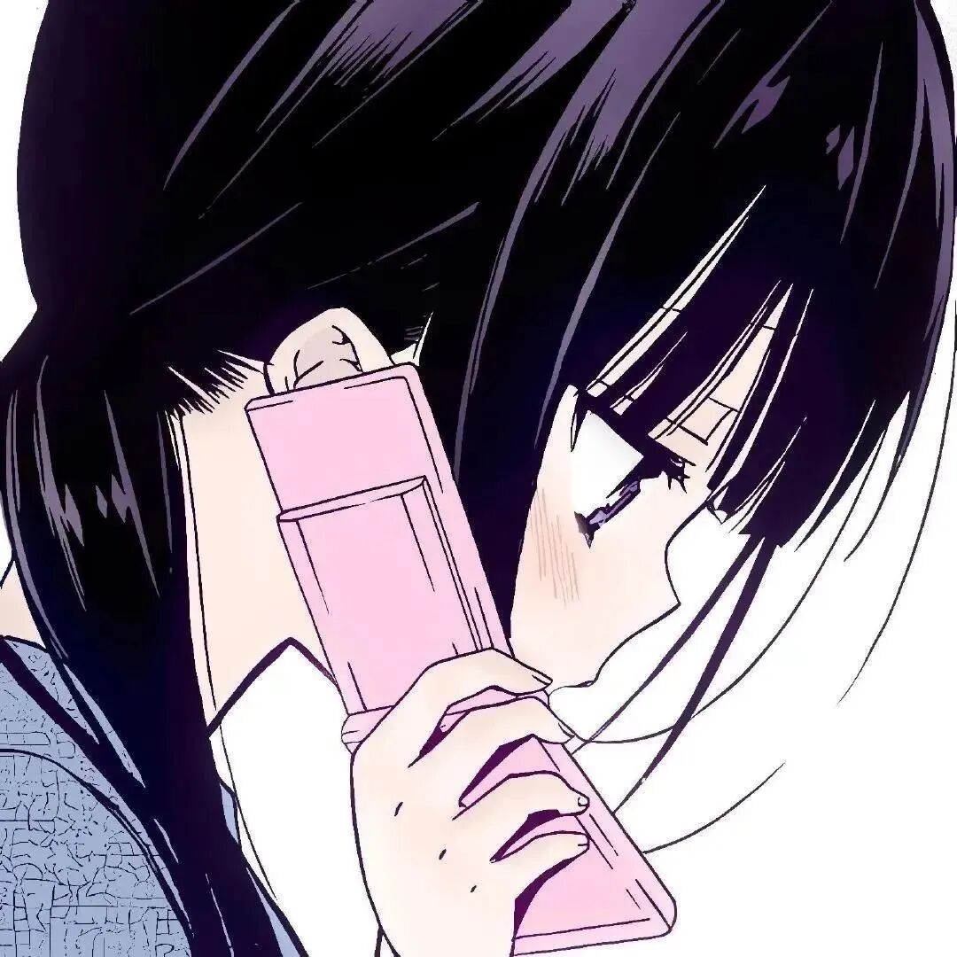 古早感动漫头像女