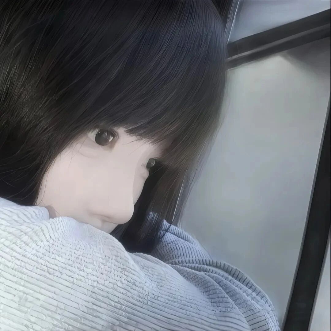 少萝侧脸女生头像
