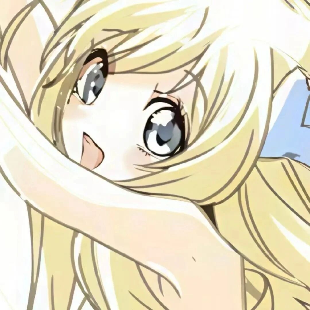古早感动漫头像女