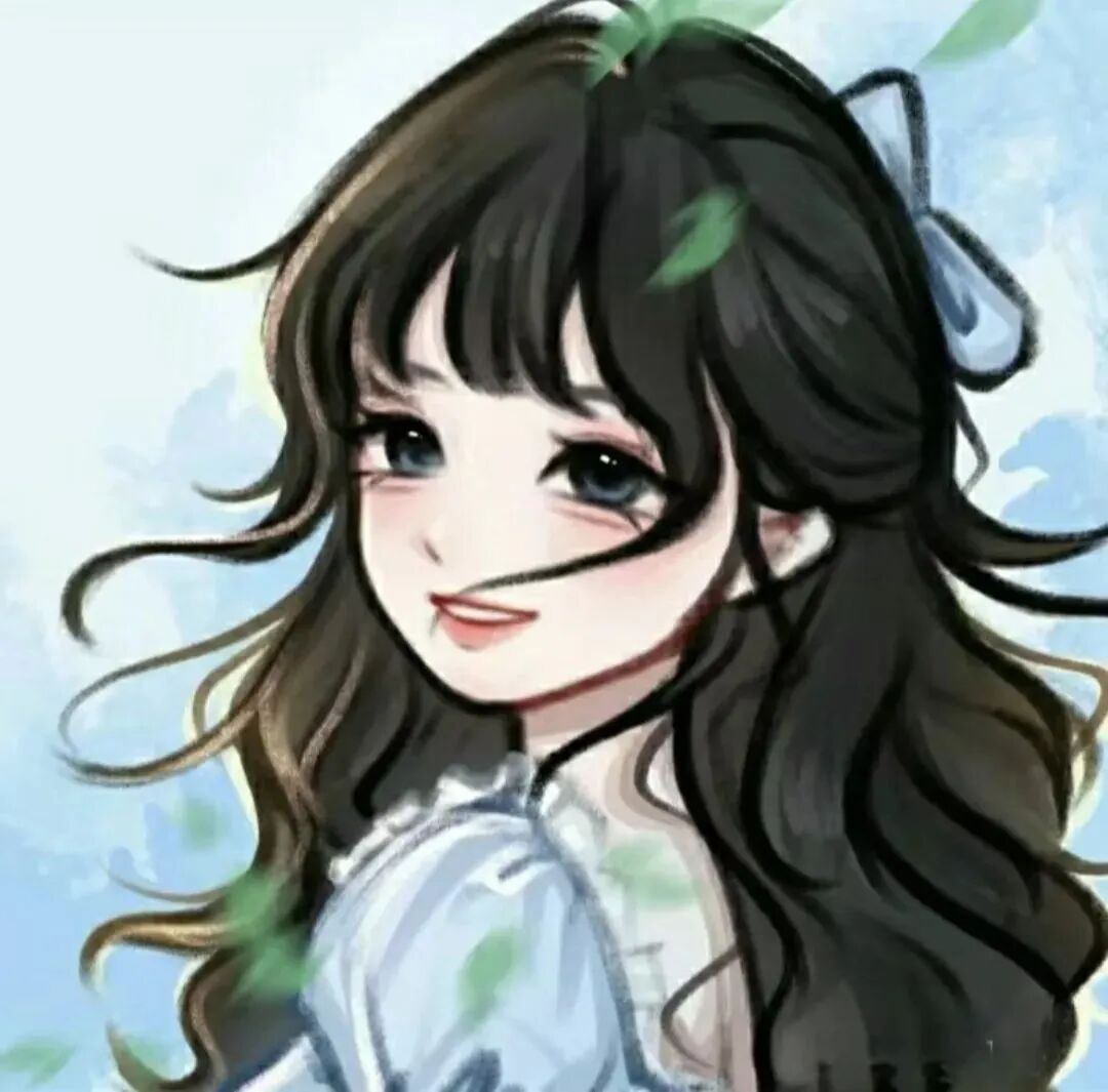 手绘动漫头像女