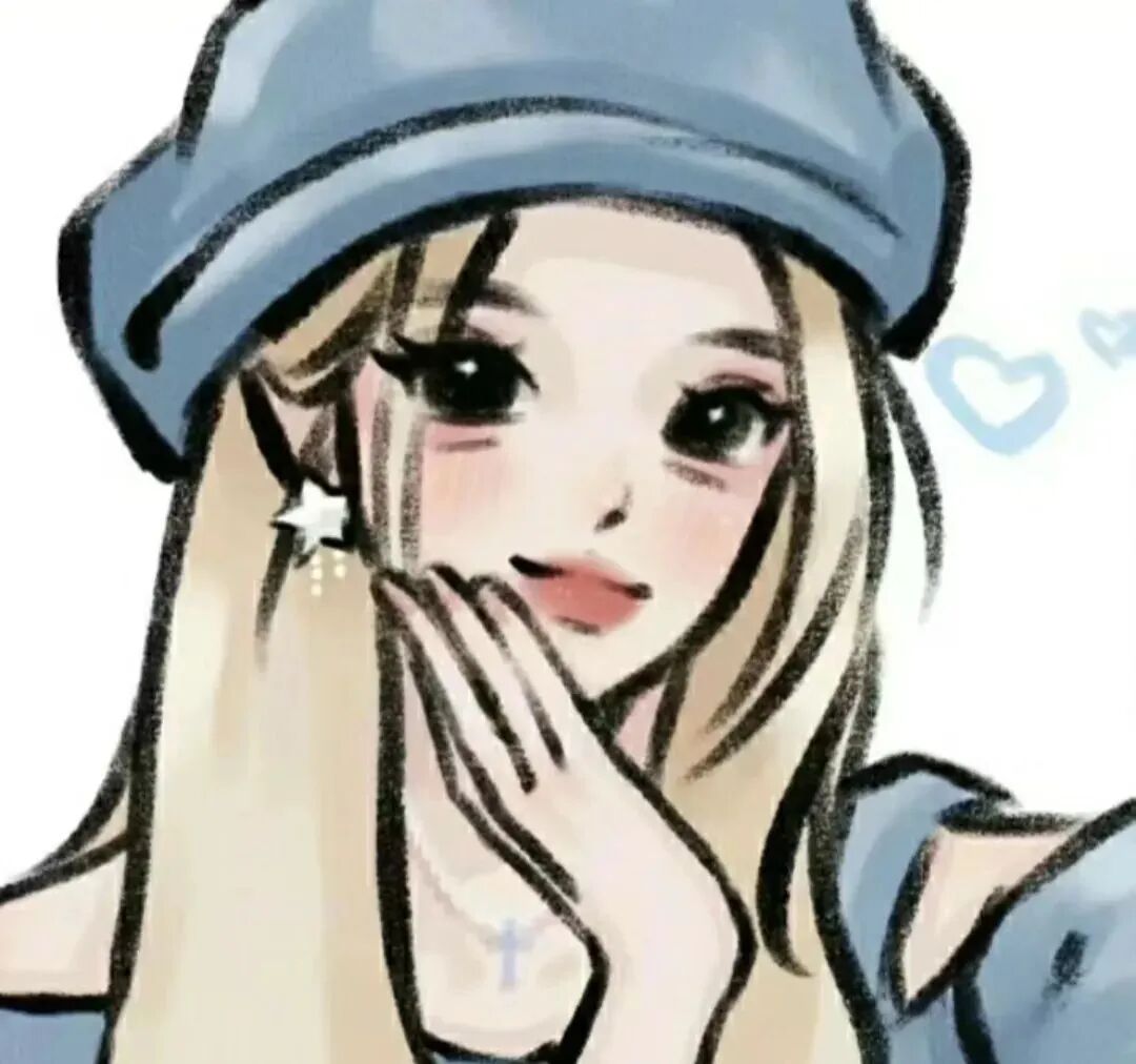 手绘动漫头像女