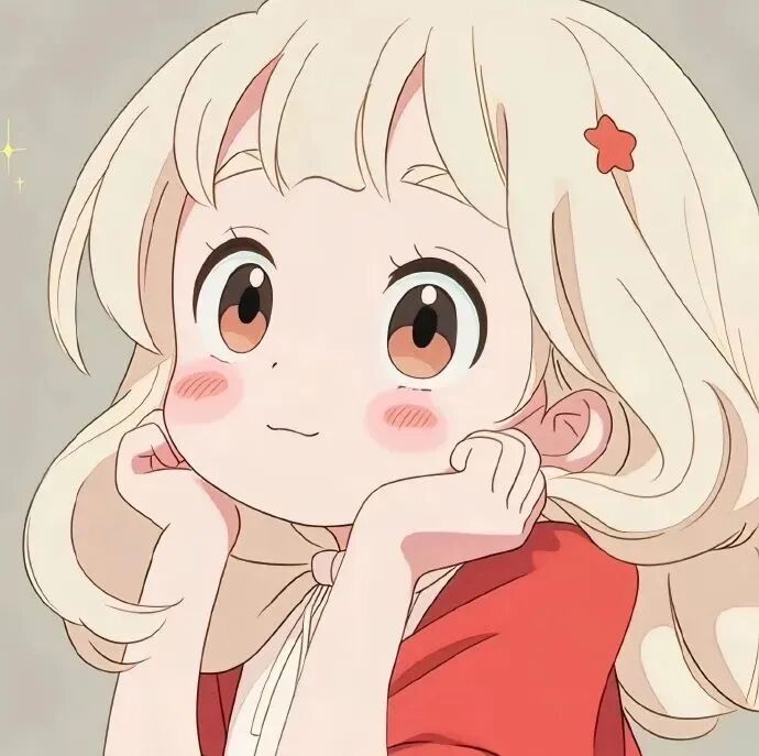 呆萌动漫头像女