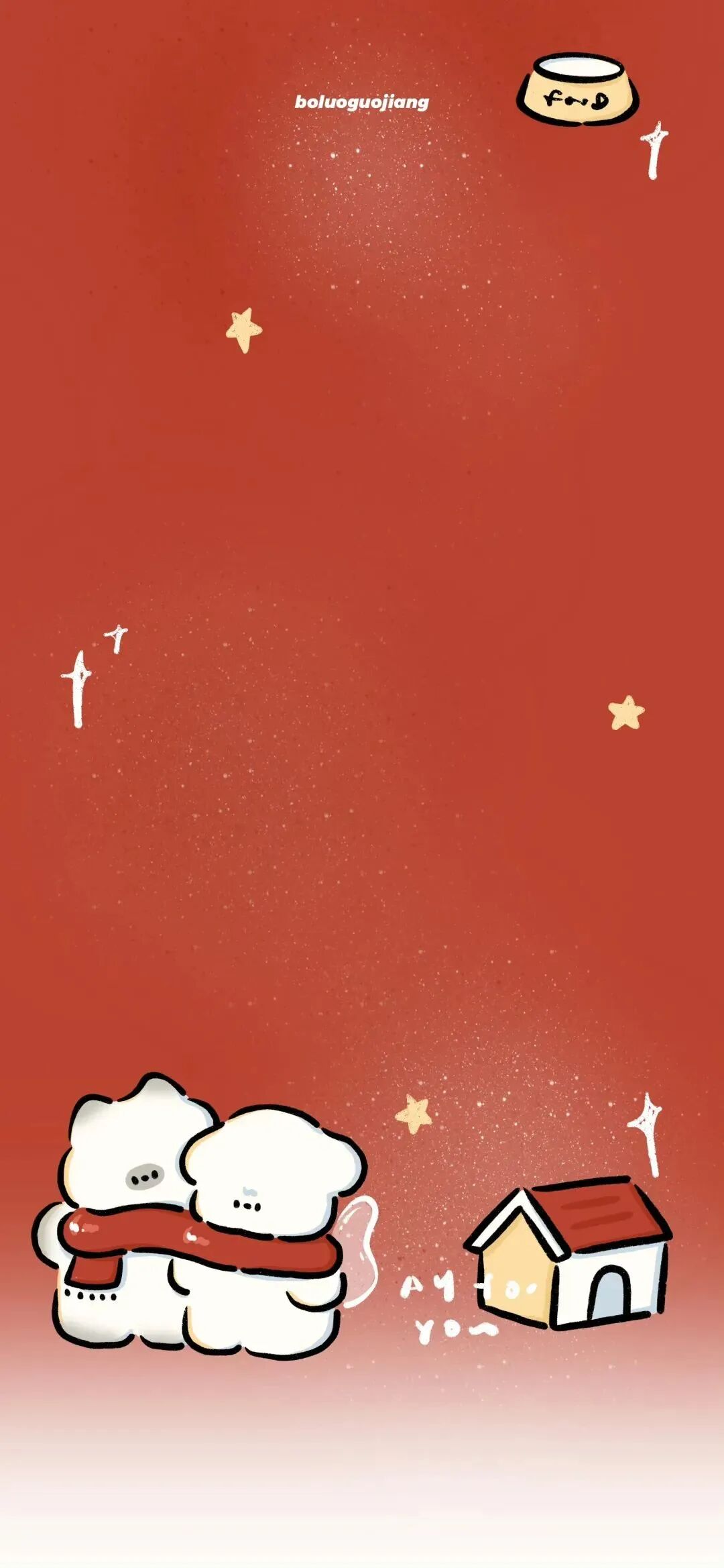 新年可爱卡通壁纸套图