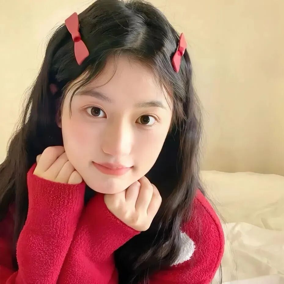 新年甜妹女生头像