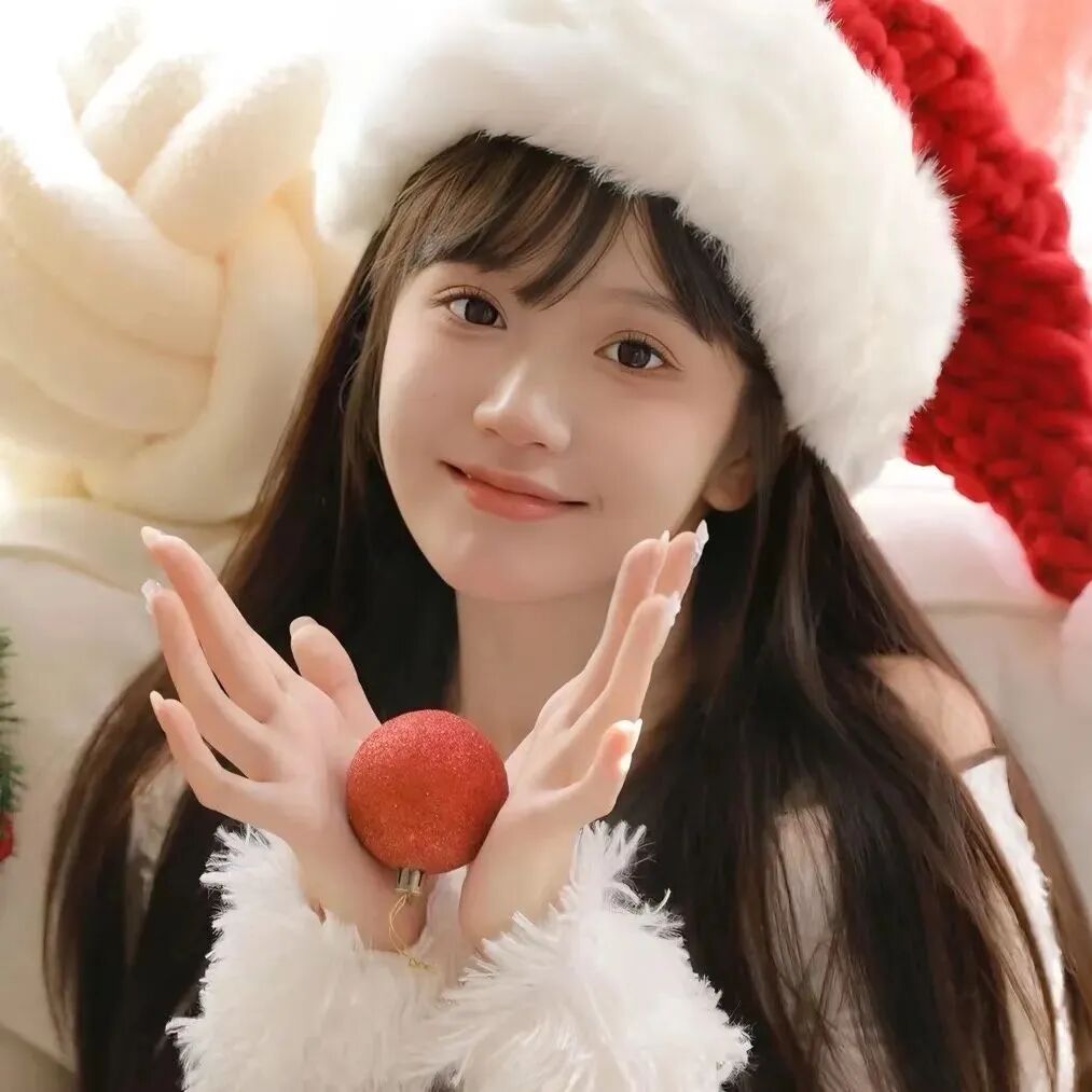 新年甜妹女生头像