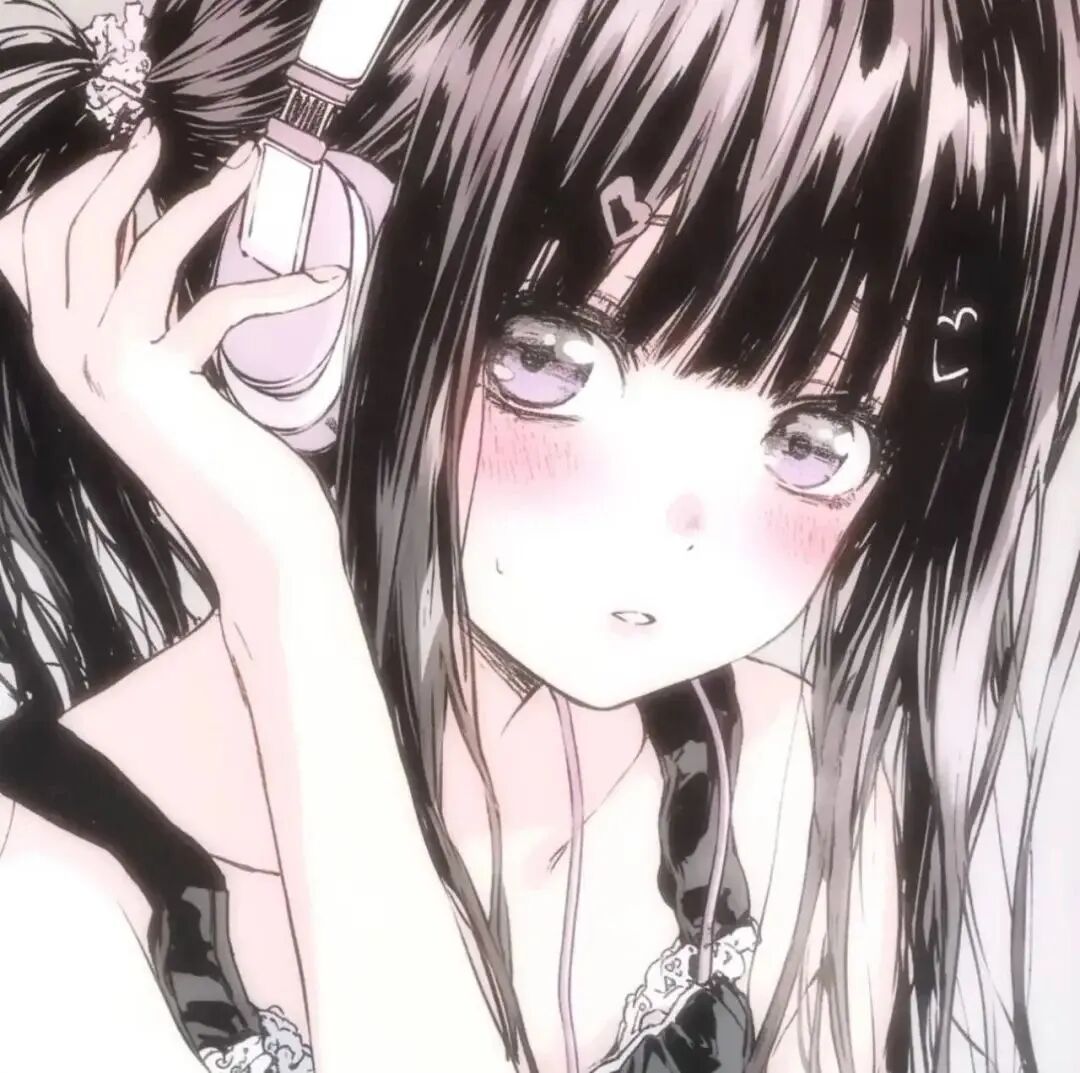 古早感动漫头像女