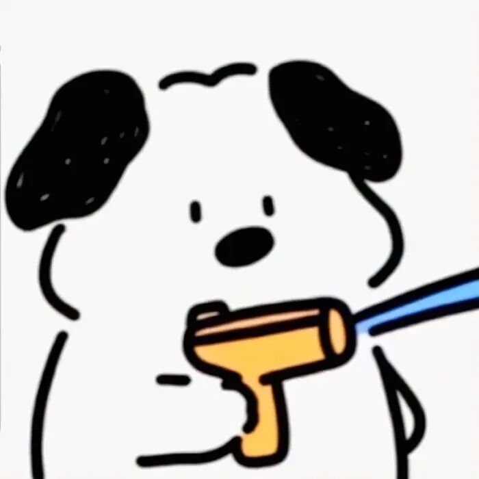 jigsheshuikeouhainuo可爱狗狗卡通情侣头像